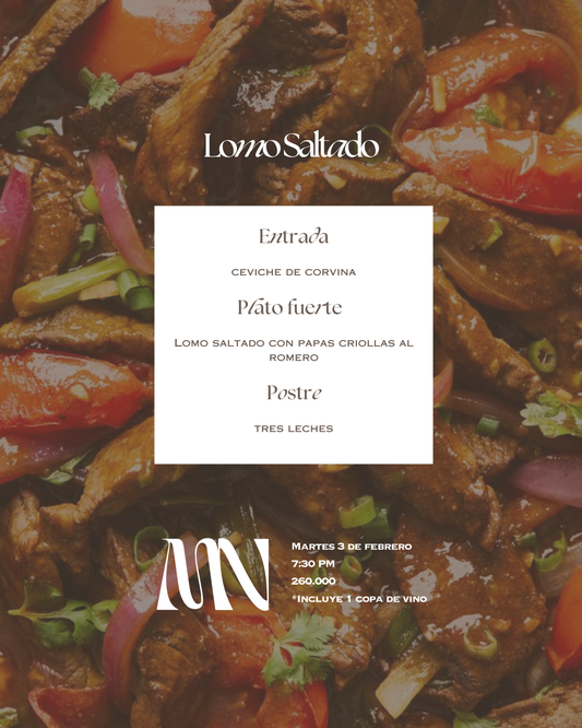 Lomo saltado - martes 3 de febrero